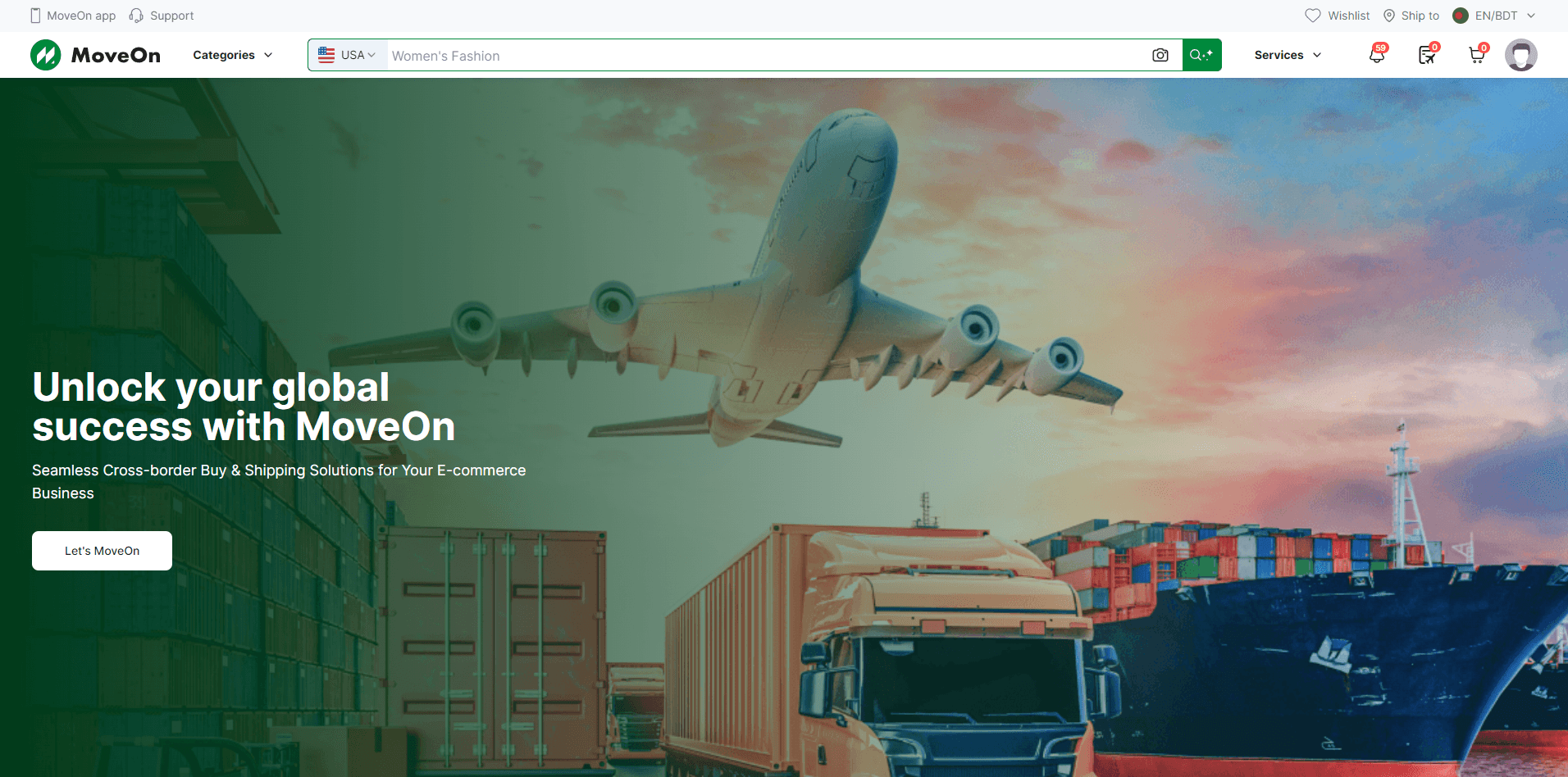 MoveOn - Cross Border E-commerce